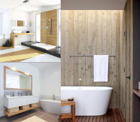 Mueble de baño estilo nórdico o escandinavo