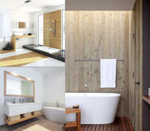 Mueble de baño estilo nórdico o escandinavo