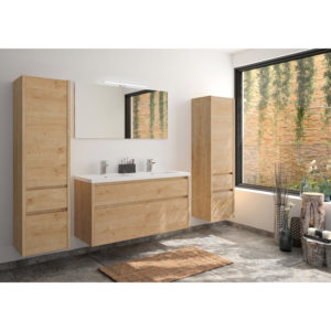 mueble madera cuarto de baño