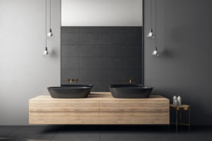 lavabo color negro