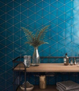 mueble para cuarto de baño color azul