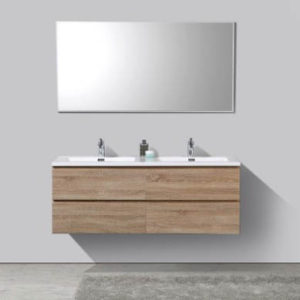 muebles de baño de doble lavabo